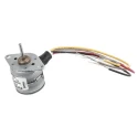 McLennan Servo Supplies Permanent Magnet Stepper Motor 5V, 3.9mNm Holding Torque, 18° Step Angle, 1.5mm Shaft 15M020D-1B