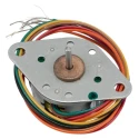 McLennan Servo Supplies Permanent Magnet Stepper Motor 12V, 9mNm Torque, 7.5° Step Angle, 2mm Shaft 26M048B-2U