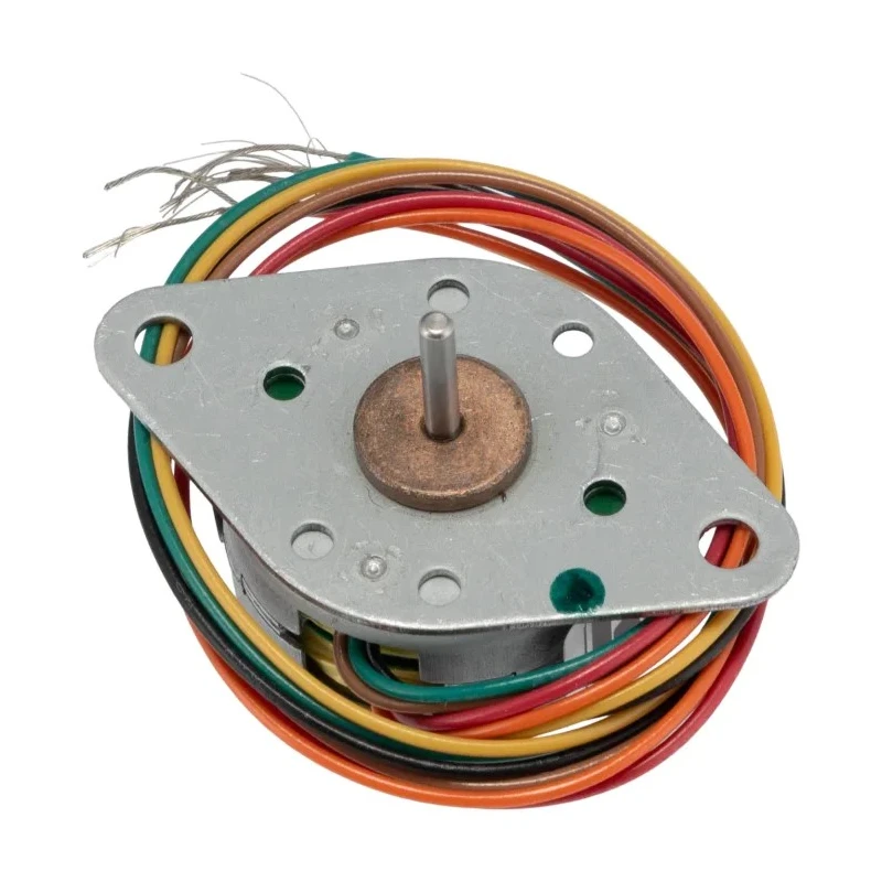 McLennan Servo Supplies Permanent Magnet Stepper Motor 12V, 9mNm Torque, 7.5° Step Angle, 2mm Shaft 26M048B-2U