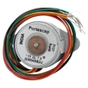 McLennan Servo Supplies Permanent Magnet Stepper Motor 12V, 9mNm Torque, 7.5° Step Angle, 2mm Shaft 26M048B-2U