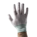 Polyco Healthline Pure Dex Nylon White Nylon Gloves Size 8 Uncoated Coating CR200/M
