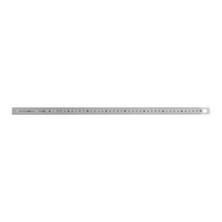Facom 500 mm Stainless Steel Ruler Metric with UKAS Calibration DELA.1051.500