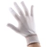 Polyco Healthline Pure Dex Nylon White Gloves Size 9 Uncoated Coating CR200/L
