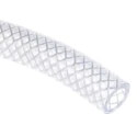 RS PRO Clear Reinforced PVC Hose Pipe 10 bar Maximum Operating Pressure, 25 m Length, 14mm Outside Diameter, 10mm 368-0205
