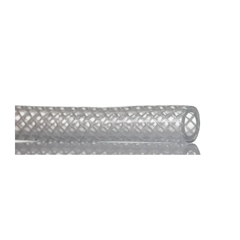 RS PRO Standard Clear Reinforced PVC Hose Pipe, 12mm OD x 8mm ID, 25m Length, 10 Bar Pressure, Transparent 368-0182