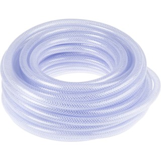 RS PRO Clear Reinforced Polyvinyl Chloride Hose Pipe 25m Length 10 bar Operating Pressure United Kingdom 368-0211