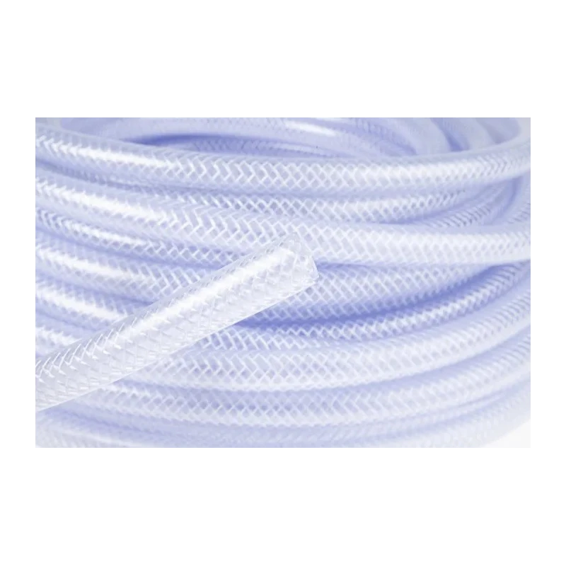 RS PRO Clear Reinforced Polyvinyl Chloride Hose Pipe 25m Length 10 bar Operating Pressure United Kingdom 368-0211