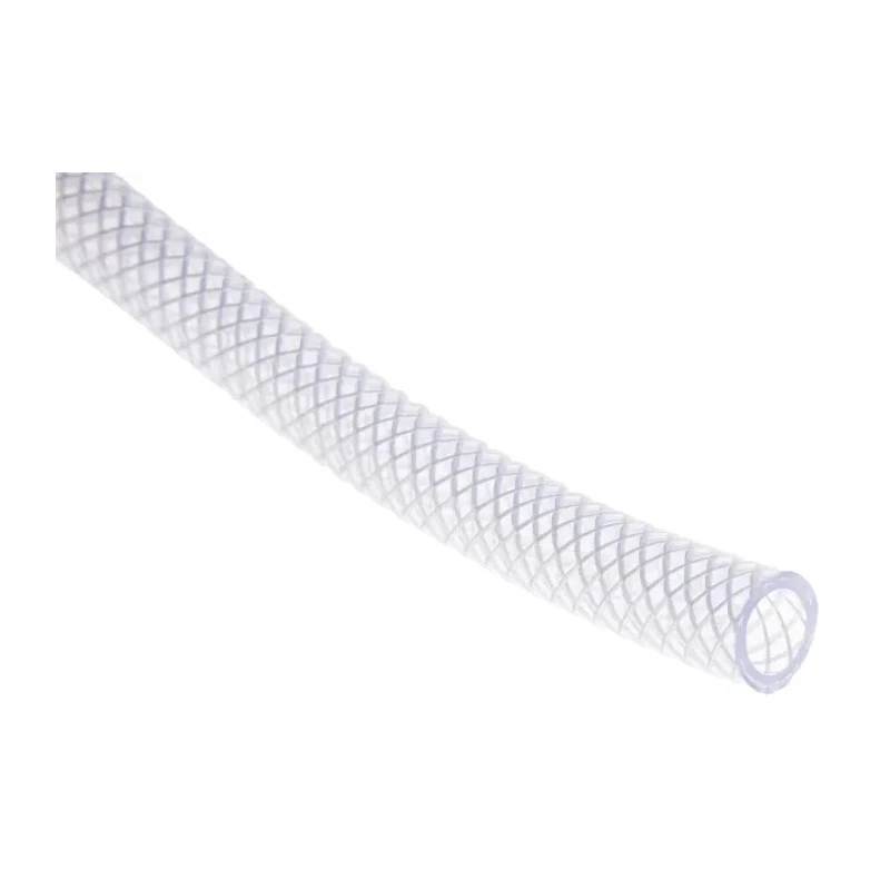RS PRO Clear Reinforced Polyvinyl Chloride Hose Pipe 25m Length 10 bar Operating Pressure United Kingdom 368-0211