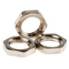 SES Sterling Nickel Plated Brass Cable Gland Locknut M10 Thread A8000.10