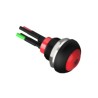TE Connectivity PB6 Series Illuminated Push Button Switch, On-Off, Panel Mount, 1 NO Contact, Yellow PB6B2FM3M1CAL05Y500