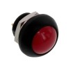 TE Connectivity PB6 Series Push Button Switch, On-Off, Panel Mount, 1 Normally Open Contact, Red, IP68 PB6B2RS3M4CAL00