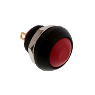 TE Connectivity PB7 Series Push Button Switch On-On Panel Mount, 1 NC Contact, Red Actuator, IP68 PB7B2FM3M1CAL00