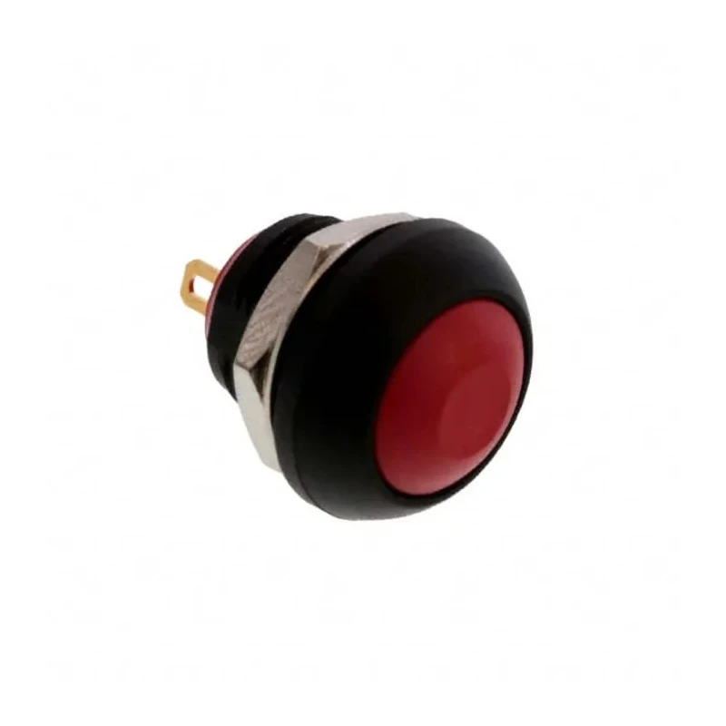 TE Connectivity PB7 Series Push Button Switch, On-On, Panel Mount, 1 NC Contact, IP68 Rated PB7B2FM3M1CAL00