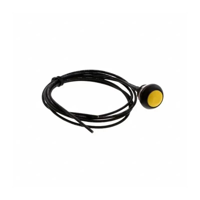 TE Connectivity PB7 Series Push Button Switch, On-On, Panel Mount, 1 NC Contact, IP68 Rated PB7B2FM5M1CAL00Y500