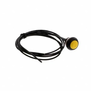 TE Connectivity PB7 Series Sub-Miniature Push Button Switch On-On Panel Mount 1 NC Contact IP68 PB7B2FM5M1CAL00Y500