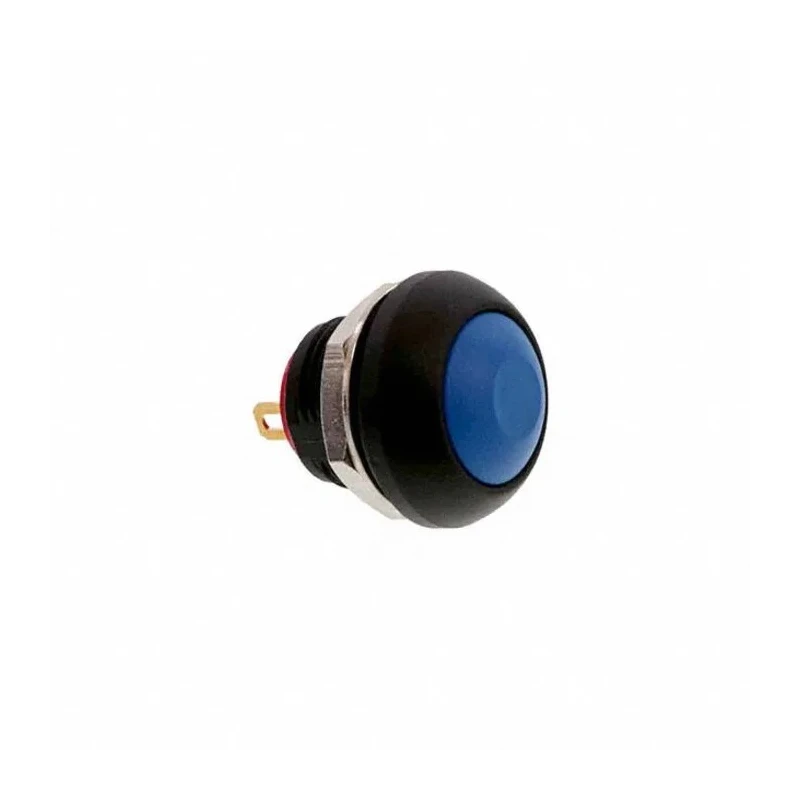 TE Connectivity PB7 Series Sub-Miniature Push Button Switch On-On Panel Mount 1 NC Contact IP68 PB7B2FM7M1CAL00