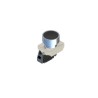RS PRO Push Button Complete Unit, Panel Mount, 23 mm Cutout, Black, SPST, Momentary Actuation, IP65, Chrome Plated 239-8175