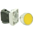 RS PRO Push Button Complete Unit Panel Mount 23 mm Cutout Yellow SPST IP65 239-8180