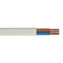 RS PRO 3 Core Mains Power Cable White 2.5mm² 85 °C Thermoplastic 50 m 239-8433