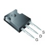 Vishay EF N-Channel Power MOSFET, 95 A Continuous Drain Current, 650 V Drain-Source Voltage, Depletion SIHG026N60EF-GE3