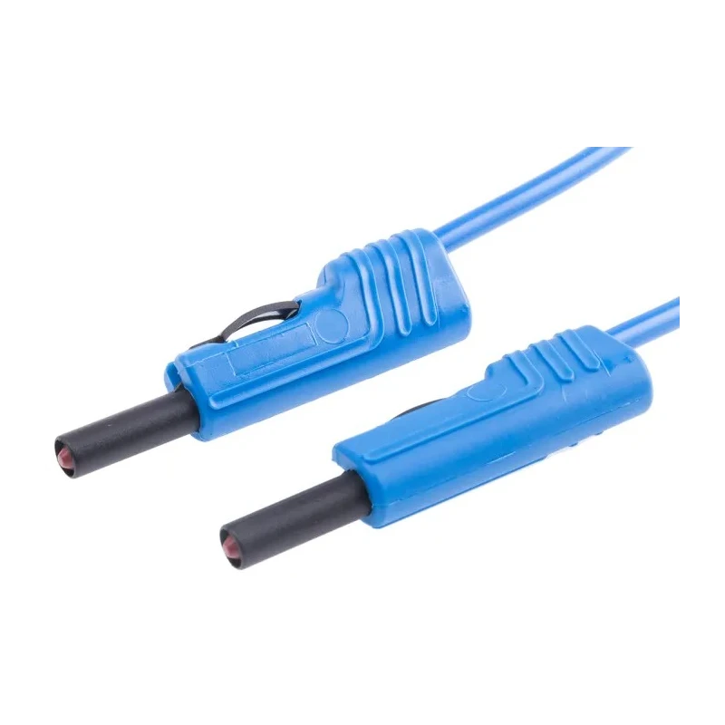 Hirschmann Test & Measurement Connector Test Lead Blue 16A 60V dc 2m Lead Length 973647102