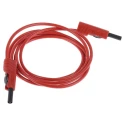 Hirschmann Test & Measurement Connector Test Lead 16A 60V dc Red 2m Lead Length 973647101