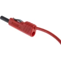 Hirschmann Test & Measurement Connector Test Lead 16A 60V dc Red 2m Lead Length 973647101
