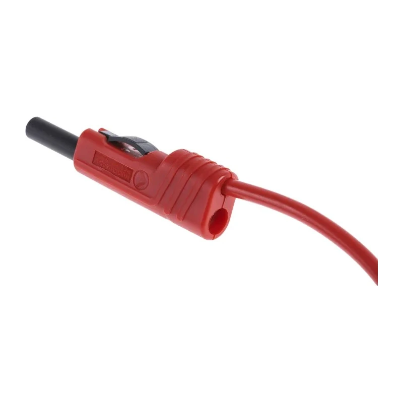 Hirschmann Test & Measurement Connector Test Lead 16A 60V dc Red 2m Lead Length 973647101