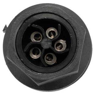 Bulgin Circular Connector 5 Contacts Panel Mount Plug Male IP68 Buccaneer 900 Series PX0931/05/P