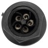 Bulgin Circular Connector 5 Contacts Panel Mount Plug Male IP68 Buccaneer 900 Series PX0931/05/P