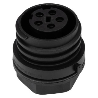 Bulgin Circular Connector 5 Contacts Panel Mount Socket Female IP68 Buccaneer 900 Series PX0931/05/S