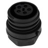 Bulgin Circular Connector 5 Contacts Panel Mount Socket Female IP68 Buccaneer 900 Series PX0931/05/S