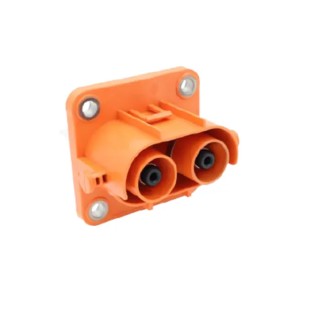 Amphenol Industrial EV Connector RADSOK Receptacle with HVIL Female 250A 1000V Panel Mount HVSL1200