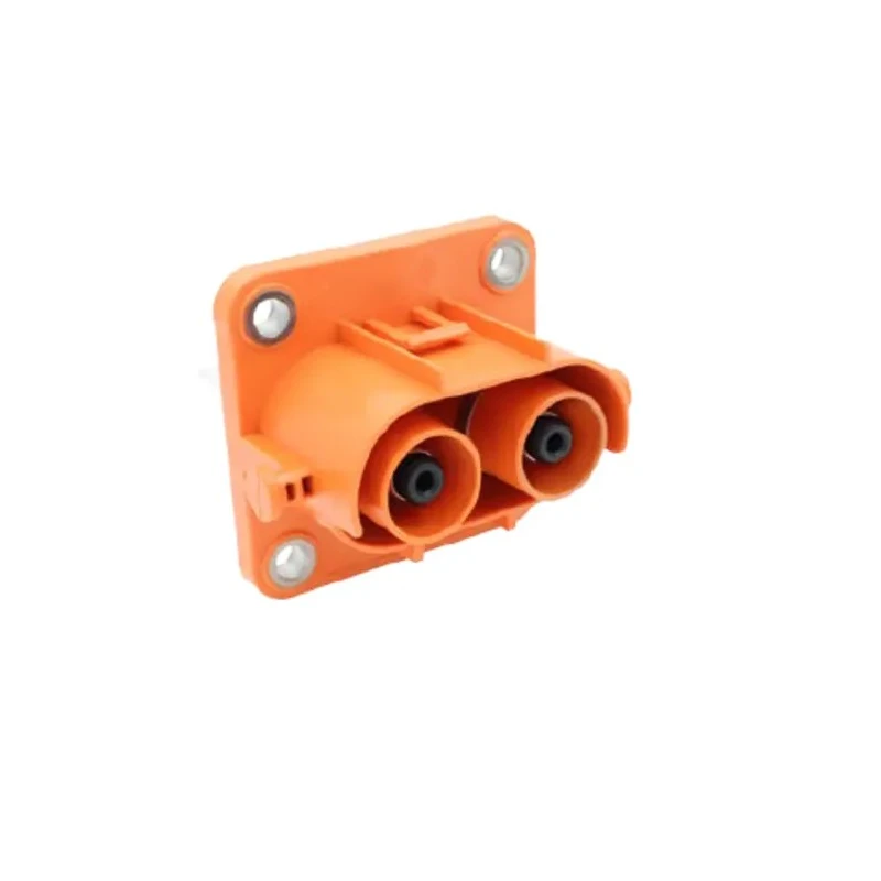 Amphenol Industrial EV Connector RADSOK Receptacle with HVIL Female 250A 1000V Panel Mount HVSL1200