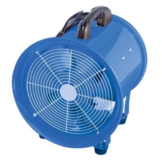 Broughton High Performance 300 mm Blade Diameter Duct Fan 3600 m³/h Air Flow 1 Speed 110V AC with Plug VF300 110V