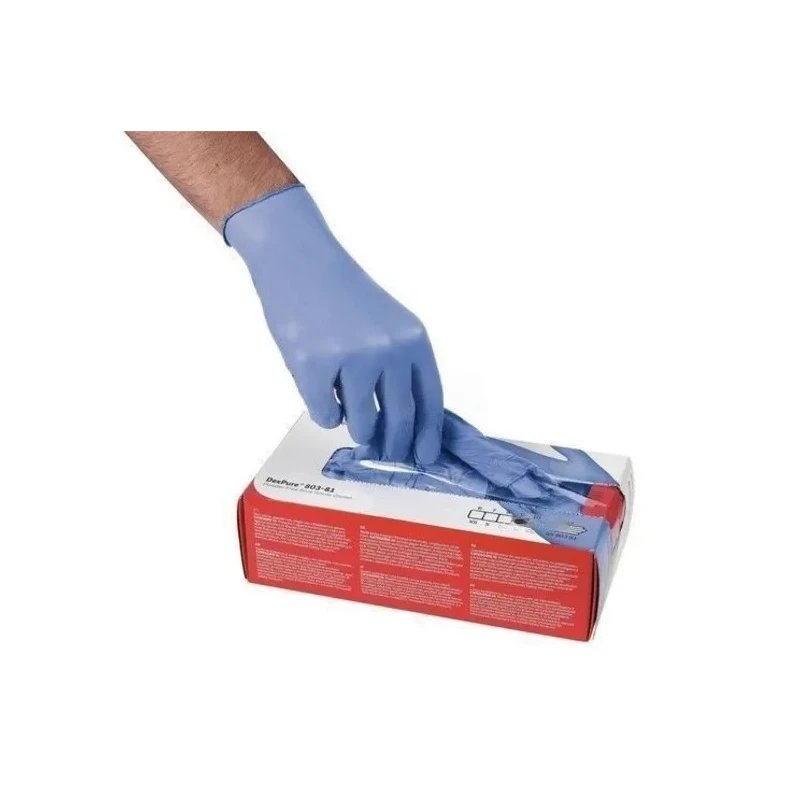 Honeywell Safety Blue Nitrile Disposable Gloves 0.07 mm Thickness Size M 4580381-M