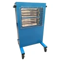 Broughton 3 kW Infrared Heater with Roller Mount and 3-Pin UK Plug RG308 EUK