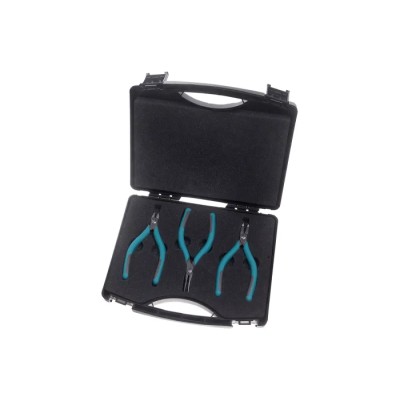 Erem 3-Piece Plier Set, ESD-Safe, High-Grade Tool Steel, Rockwell Hardness 64-65 HRc 2400KMS