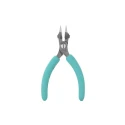 Erem 1-Piece Electronic Pliers Smooth Jaw 23mm, 5.1in Overall Length, Insulated Handle, ESD Safe 808G