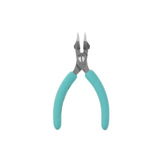 Erem 1-Piece Electronic Pliers Smooth Jaw 23mm, 5.1in Overall Length, Insulated Handle, ESD Safe 808G
