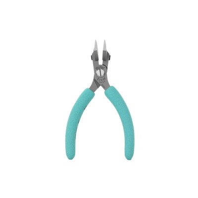 Erem 1-Piece Electronic Pliers Smooth Jaw 23mm, 5.1in Overall Length, Insulated Handle, ESD Safe 808G