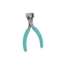 Erem 1-Piece Electronic Pliers Smooth Jaw 23mm, 5.1in Overall Length, Insulated Handle, ESD Safe 808G