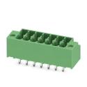 Phoenix Contact DMCV Series Pluggable Terminal Block, 14-Contact, 3.5 mm Pitch, 2 Row, Male Connector, Green 1053979