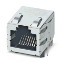 Phoenix Contact CUC Series RJ45 Connector Female PCB Mount Cat6a Right Angle 1 Port 8 Way 1099280