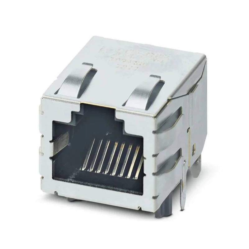 Phoenix Contact CUC Series RJ45 Connector Female PCB Mount Cat6a Right Angle 1 Port 8 Way 1099280
