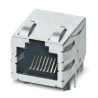 Phoenix Contact CUC Series RJ45 Connector Female PCB Mount Cat6a Right Angle 1 Port 8 Way 1099280