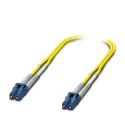 Phoenix Contact OS2 OS2 Single Mode Fibre Optic Cable Low Smoke Zero Halogen, Yellow, 500 mm 1111540