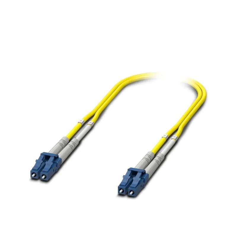 Phoenix Contact OS2 OS2 Single Mode Fibre Optic Cable Low Smoke Zero Halogen, Yellow, 500 mm 1111540