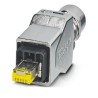 Phoenix Contact CUC Series RJ45 Connector Male Cat6a Straight 1 Port 8 Way 1149843