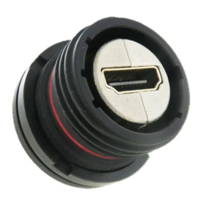 Amphenol Socapex 19 Way Straight Female HDMI Connector HDMIFTV7APEG